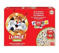 Educa - Lince Familia | Juego de Observación y Memoria con 400 Imágenes | para Toda la Familia | Juego Educativo de Agilidad Visual y Concentración | Niños 6 Años en Adelante