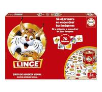 Educa - Lince 70 Imágenes | Juego de Mesa Educativo Rápido de Observación y Agudeza Visual | Diversión en Familia y Amigos | Regalo para Niños a Partir de 4 años (17472)