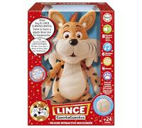Educa - Lince Cuentacuentos | Peluche Interactivo Educativo con Audiocuentos y música Infantil | Regalo niños 2 años (20360)