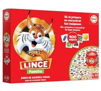 Educa - Lince Familia | Juego de Observación y Memoria con 400 Imágenes | para Toda la Familia | Juego Educativo de Agilidad Visual y Concentración | Niños 6 Años en Adelante