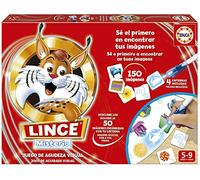 Educa - Lince Misterio | ¡Encuentra Las imágenes Invisibles gracias a la Linterna mágica! | Sé el primero en encontrar tus imágenes y reúne tantas fichas como Sea Posible. A partir de 4 años (19495)