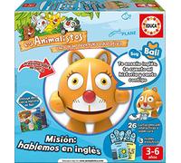 Educa - Los Animalistos Bali: Misión comunicarse en inglés, Bali la gatita. Juego Interactivo para Aprender Inglés, un Libro con Historia de los Personajes. (17248)