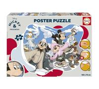 Educa - Mickey & Friends | Poster Puzzle Infantil de 250 Piezas de Grandes Dimensiones: 100 x 70 cm | A Partir de 8 9 10 años (20487)