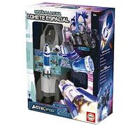 Educa - Misión a la Luna - Cohete Espacial, Construye y Juega; Cohete con Humo Efecto Humo y vehículo Lunar con Detector de Metales Real; Luces y Sonido; A Partir de 6 Años (41350)