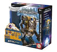 Educa - Misión a la Luna; Exoesqueleto; Construye, Juega y Observa como tu Robot Cobra Vida Gracias a su Motor a Pilas; Haz Volar tu imaginación con Este Set, a Partir de 6 Años (41349)