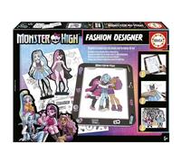 Educa - Monster High Fashion Designer | CREA infinitos diseños y Combinaciones con la Mesa de luz, Presume de Looks desfilando Tus Monster High en el Desfile de Moda. A Partir de 5 años (19826)