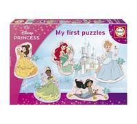 Educa - My First Puzzle Disney Princesas | Set de 5 Baby Puzzles progresivos para bebés de 2 a 4 Piezas | Recomendados a Partir de 12 Meses (20473)