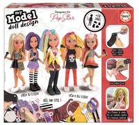 Educa My Model Doll Design Pop Star, Articulated Doll to Create Over 150 Amazing