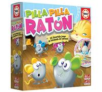 Educa - Pilla pilla ratón. Juego de Mesa Infantil. A Partir de 3 años. 18860