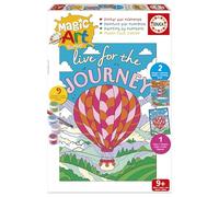 Educa - Pintar con números Vehiculos | Magic Art Number | Manualidades infantiles | Recomendado para niños y niñas a partir de 9 10 11 años (20409)