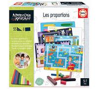 Educa - Proporciones Aprender es Divertido Juegos Educativos Niños para El Desarrollo y la Agilidad Mental (19239)