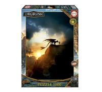 Educa - Puzzle 1000 Piezas Cómo Entrenar a tu dragón DreamWorks | Rompecabezas para Adultos con Imagen épica | Edad 14+ (20593)