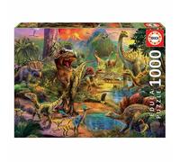 Educa Puzzle 1000 Piezas Tierra De Los Dinosaurios 17655