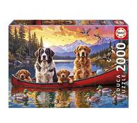 Educa - Puzzle de 2000 Piezas para Adultos | Domingo con los Niños | Medidas: 96 x 68 cm | A Partir de 14 años (20576)