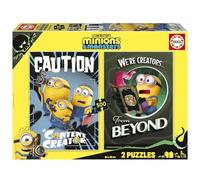 Educa - Puzzle 2x500 Piezas Minions Licencia Universal para Adultos | Rompecabezas Doble Universal | Edad 11+ (20590)