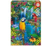 Educa Puzzle 500 Paraíso Tropical 15512 Loros