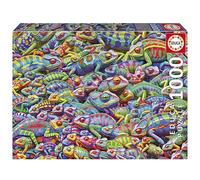 Educa - Puzzle de 1000 Piezas para Adultos | Caos Camaleónico | Medidas: 68 x 48 cm | A Partir de 14 años (20582)