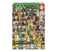 Educa - Puzzle de 1000 Piezas para Adultos | Cervezas. Medidas: 48 x 68 cm. Incluye Fix Puzzle para colgarlo una Vez finalizado. A Partir de 14 años (12736)