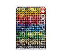 Educa - Puzzle de 1000 Piezas para Adultos | Collage de chapas. Incluye Pegamento Fix Puzzle. A Partir de 14 años (19026)