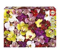 Educa - Puzzle de 1000 Piezas para Adultos | Collage de orquídeas. Incluye Pegamento Fix Puzzle. A Partir de 14 años (19558)