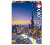 Educa - Puzzle de 1000 Piezas para Adultos | Edificio Burj Khalifa. Incluye Pegamento Fix Puzzle. A Partir de 14 años (19642)
