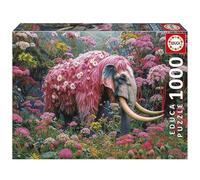 Educa - Puzzle de 1000 Piezas para Adultos | Elefante Floral Incluye Pegamento Fix Puzzle. Medidas: 68 x 48 cm. A Partir de 14 años (20229)