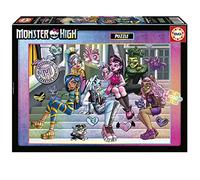 Educa - Puzzle de 1000 Piezas para Adultos | Monster High. Medidas: 68 x 48 cm. Incluye Pegamento Fix Puzzle. A Partir de 14 años (19703)