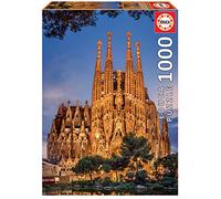 Educa Borrás Puzzle de 1000 piezas Sagrada Familia – Incluye pegamento Fix Puzzle (17097)