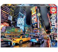 Educa Borrás - Puzzle 1000 piezas - Times Square, Nueva York - Incluye Pegamento Fix Puzzle (15525)