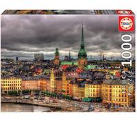 Educa - Puzzle de 1000 Piezas para Adultos | Vistas de Estocolmo, Suecia. Incluye Pegamento Fix Puzzle. A Partir de 14 años (17664)