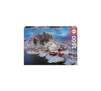 Educa - Puzzle de 1500 para Adultos. Islas Lofoten, Noruega. Incluye Pegamento Fix Puzzle para colgarlo una Vez finalizado. A Partir de 14 años (17976)