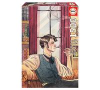 Educa - Puzzle de 1500 Piezas para Adultos | Educa - Sherlock Holmes, Esther Gili. Incluye Pegamento Fix Puzzle. A Partir de 14 años (19044)
