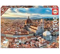 Educa - Puzzle de 1500 Piezas para Adultos | Florencia, Vista Desde el Aire. Incluye Pegamento Fix Puzzle. A Partir de 14 años (19272)