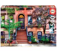Educa - Puzzle de 1500 Piezas para Adultos Greenwich Village, Nueva York. Incl