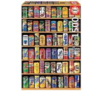 Educa Borrás Puzzle 1500 piezas en lata con pegamento Fix Puzzle A partir de 14 años (14446)