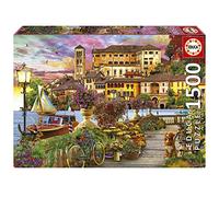 Educa Borras - Puzzle de 1500 piezas: Paseo Italiano, 85 x 60 cm, con cola fix para colgar ㅤ