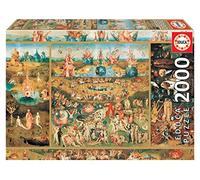 Educa - Puzzle de 2000 Piezas para Adultos | El Jardín de Las Delicias. Incluye Pegamento Fix Puzzle. A Partir de 14 años (18505)