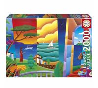 Educa Borrás - Puzzle 2000 piezas Penélope Espera (Philip Stanton) - 96 x 68 cm - Incluye pegamento