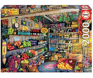 Educa - Puzzle de 2000 Piezas para Adultos | Tienda de Comestibles. Incluye Pegamento Fix Puzzle. A Partir de 14 años (17128)