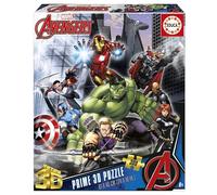 Educa - Puzzle de 300 Piezas con Efecto 3D lenticular | Avengers 3D Lenticular Puzzle niños y niñas a Partir de 7 8 9 años (20051)