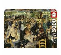 Educa Borrás Puzzle 3000 piezas Baile en El Moulin – 120 x 85 cm – Incluye servicio pieza perdida
