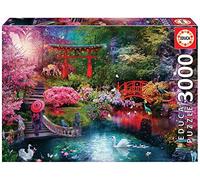Educa - Puzzle de 3000 Piezas para Adultos | Jardín Japonés. Incluye Servicio de Pieza perdida. Medidas: 120 x 85 cm. Incluye. A Partir de 14 años (19282)