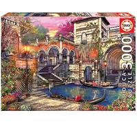 Educa - Puzzle de 3000 Piezas para Adultos | Romance en Venecia. Incluye Servicio de Pieza perdida. A Partir de 14 años (16320)