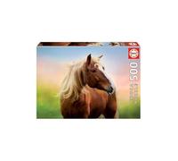 Educa - Puzzle de 500 Piezas para Adultos | Caballo al Amanecer. Incluye Pegamento Fix Puzzle. A Partir de 11 años (19000)