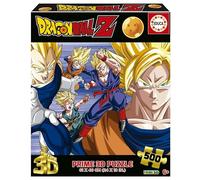 Educa - Puzzle de 500 Piezas para Adultos | Dragon Ball Prime 3D Prime Lenticular Puzzle. Medidas: 48 x 34 cm. A Partir de 11 años (20274)