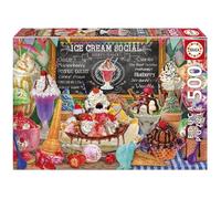 Educa - Puzzle de 500 Piezas para Adultos | Heladería. Incluye Pegamento Fix Puzzle. Medidas: 48 x 34 cm. A Partir de 11 años (20251)