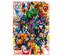 Educa - Puzzle de 500 Piezas para Adultos | Héroes Marvel. Incluye Pegamento Fix Puzzle. A Partir de 11 años (15560)