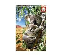 Educa - Puzzle de 500 Piezas para Adultos | Mamá y Bebé Koala. Incluye Pegamento Fix Puzzle. Medida una Vez montado: 46 x 34 cm. A Partir de 11 años (18999)