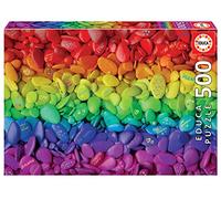 Educa - Puzzle de 500 Piezas para Adultos | Piedras de Colores. Incluye Pegamento Fix Puzzle. A Partir de 11 años (19248)