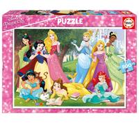 Educa - Puzzle de 500 Piezas para Adultos Princesas Disney. Incluye Pegamento